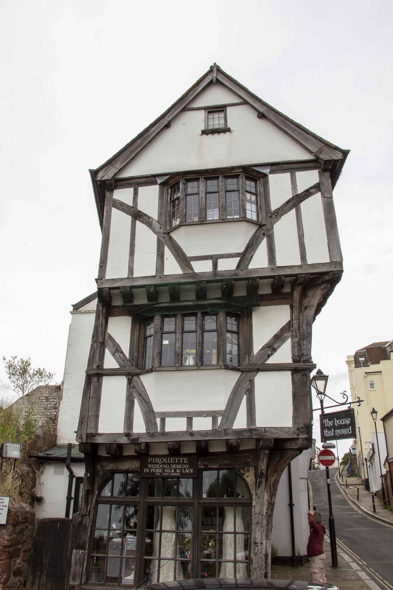 Casa a graticcio a Exeter