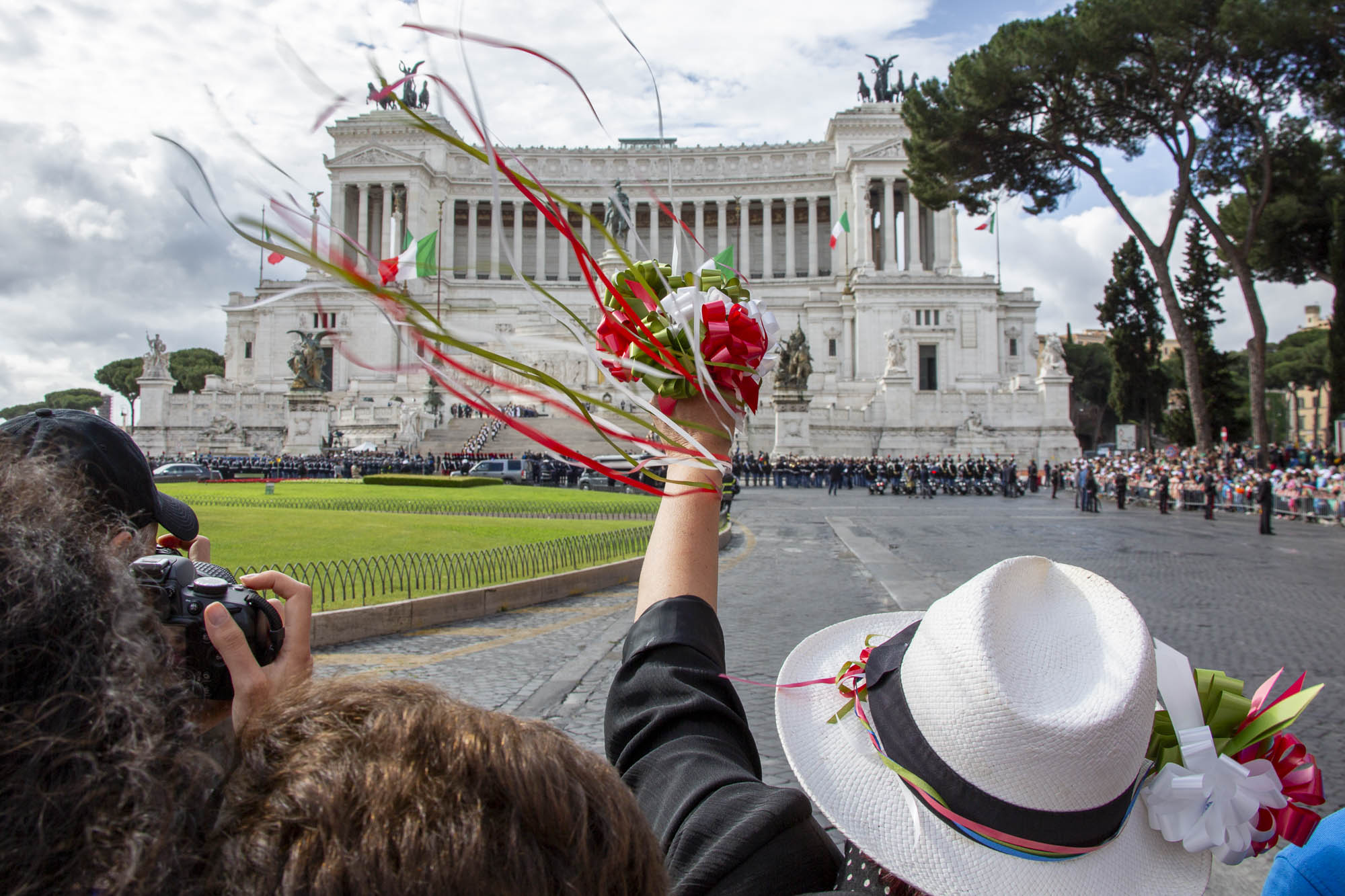 Piazza Venezia a Roma (Italia)